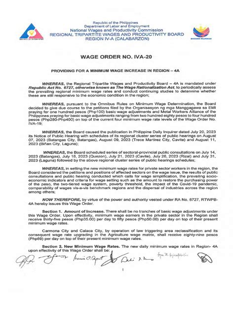 wage order iva-20|IV.